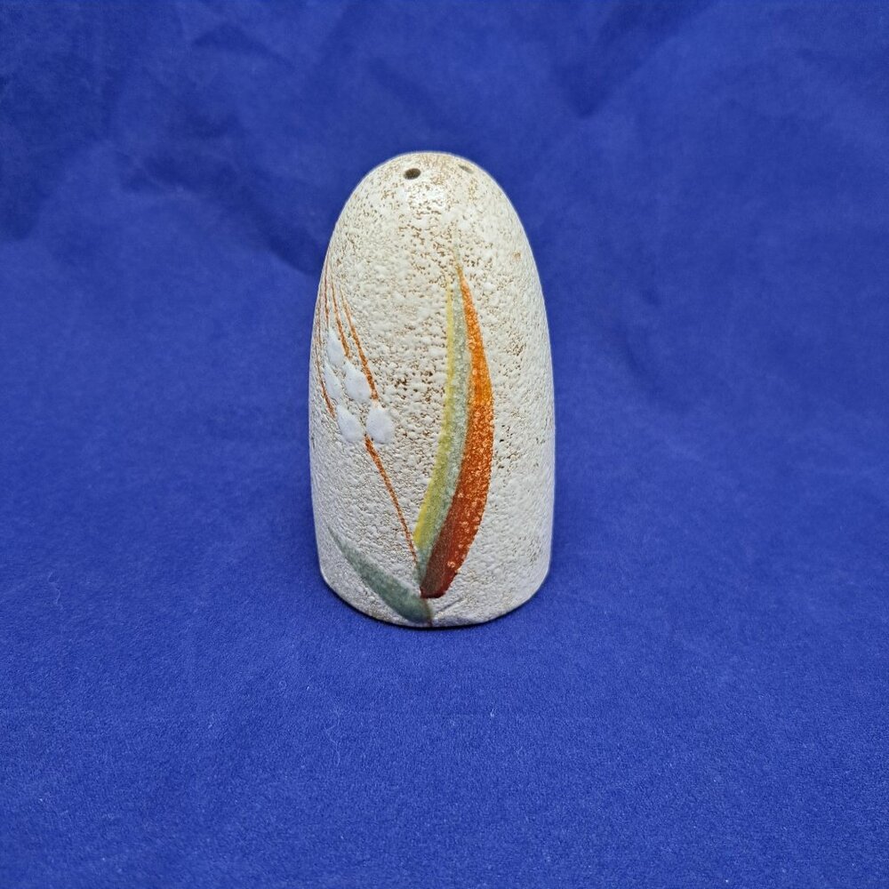 Vintage Ucagco Japan Stoneware Wild Rice Salt Shaker